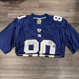 Furst of a Kind vintage NY Giants cropped jersey